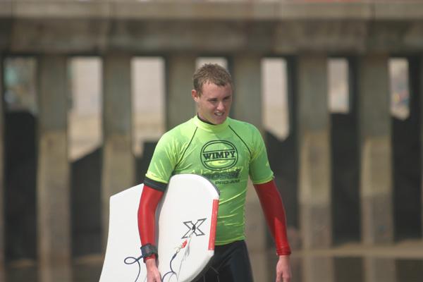 Michael Wolhuter at North Beach