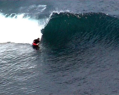 Dale De Larey at Padang Padang
