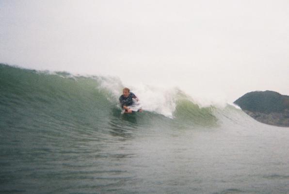 Jason Orange at Big Wave Bay