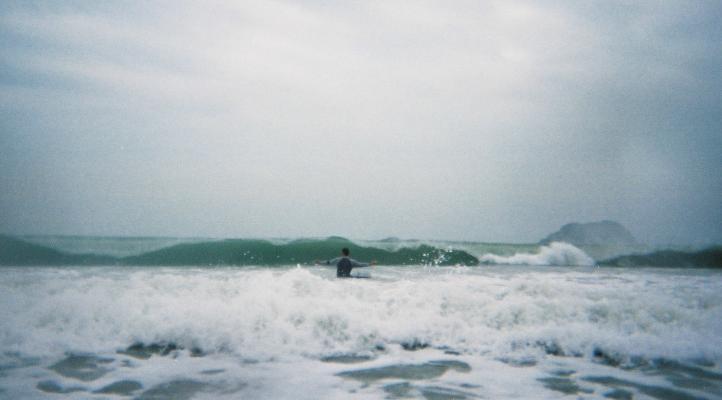 Stephen Hughes at Big Wave Bay