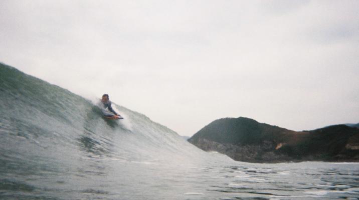 Stephen Hughes at Big Wave Bay