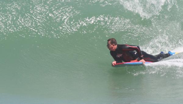 Marcel Habets at Koeel Bay (Caves)
