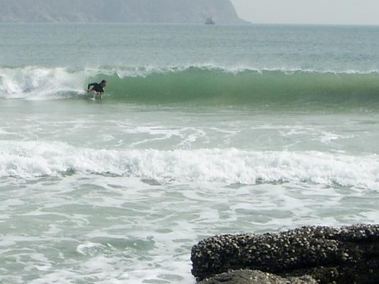 Stephen Hughes at Big Wave Bay
