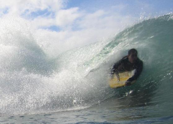 Tauriq Gamildien at Kalk Bay