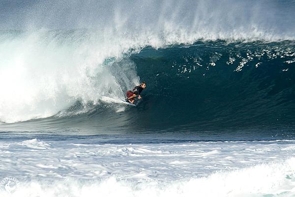 David Hubbard at Pipeline