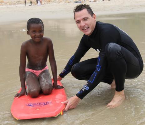 Sean Tickner at Koeel Bay (Caves)