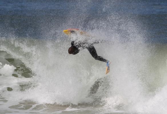 Tiaan Hoeben at Betties Bay