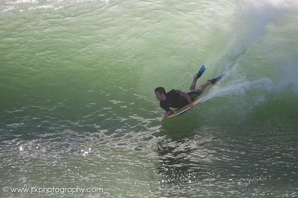 Bottom turn at New Pier