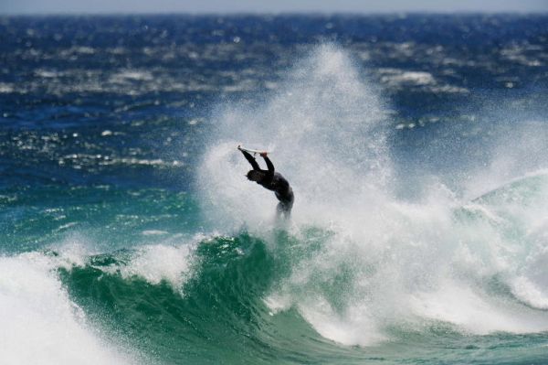 Johan Botha at Koeel Bay (Caves)