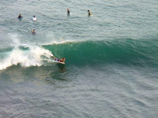 Dave Harris at Padang Padang