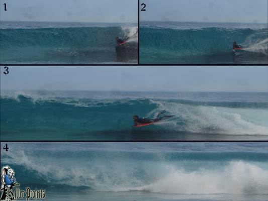 Tauriq Gamildien at Dias Beach