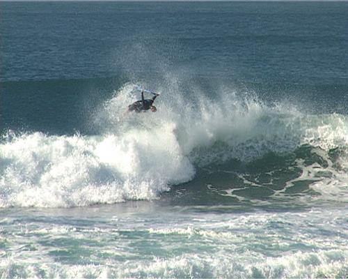Mervyn Pearman at Cave Rock