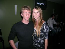 Mitch and his chick.