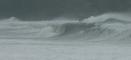 Typhoon swell cleaning up the sandbanks